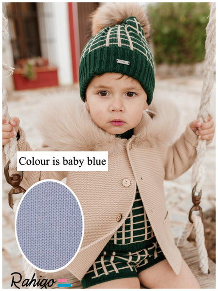 RAHIGO - Tartan Two Piece Short Set - Baby Blue main image 1