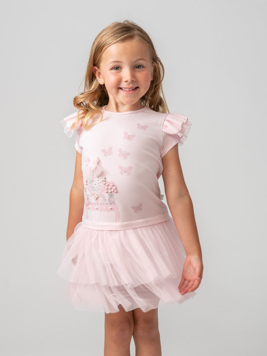 Caramelo Kids Pearl Vanity Dress