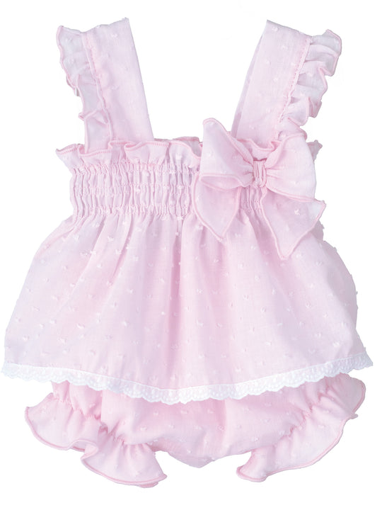 Calamaro Baby Pink Two Piece set
