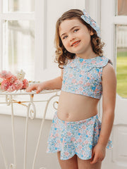 'Betsy' petal collar bikini set