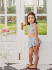 'Betsy' petal collar bikini set
