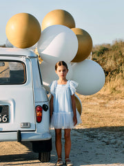 Patachou blue tulle dress