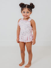'Rosie' floral frill swimsuit - Rose & Albert
