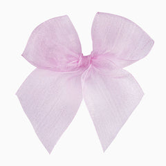 Condor small Pink organza hair bow