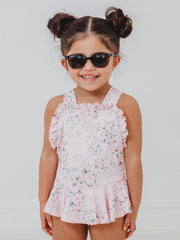 'Rosie' floral frill swimsuit - Rose & Albert