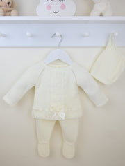 Pex 'Florence' Ivory Lace knitted set