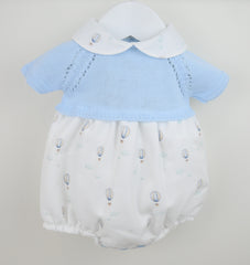 Pex Hot Air Balloon Romper - Rose & Albert