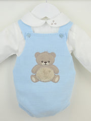 Pex Blue Teddy Bear Knitted Outfit