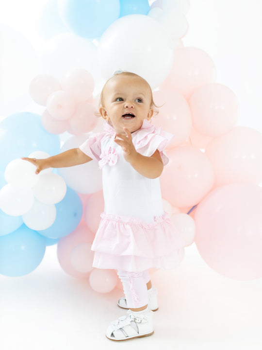 Blues Baby 'Ibiza' pink legging set