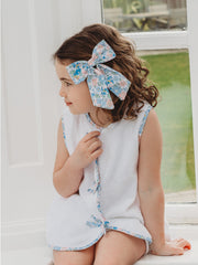 'Betsy' floral large bow - Rose & Albert