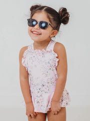 'Rosie' floral frill swimsuit - Rose & Albert