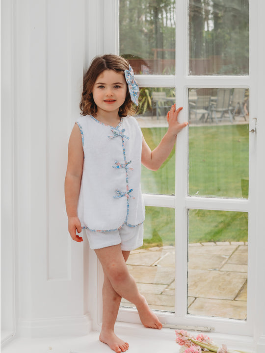 'Betsy' towelling short set