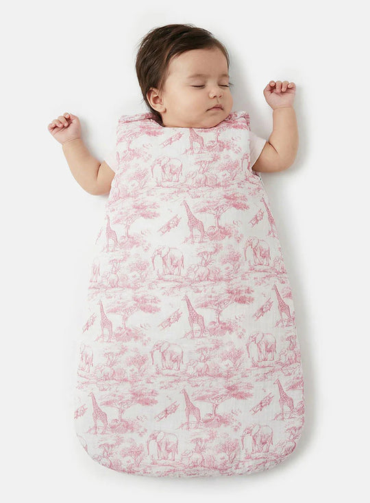 The Little Toile Pink Sleeping Bag