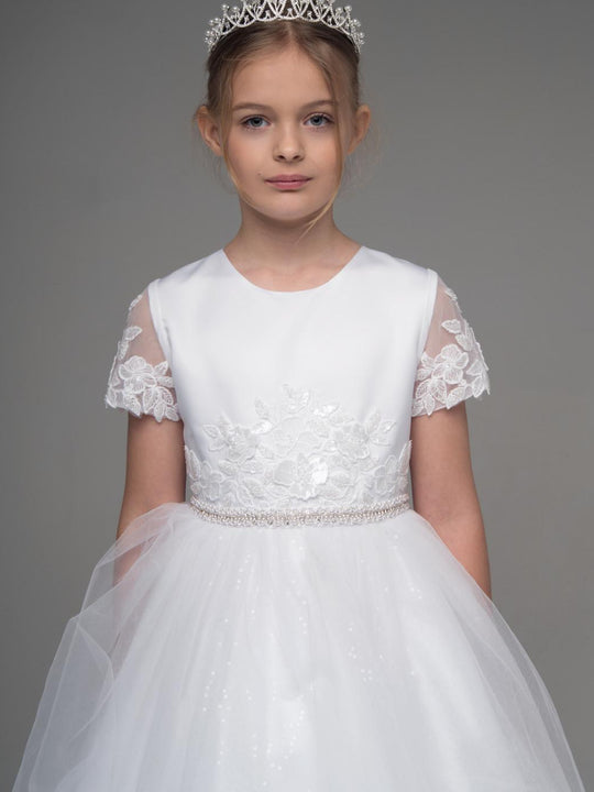 'Nancy' White Communion Dress