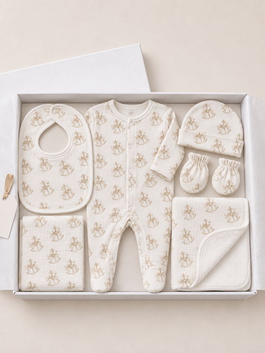 The Neutral Rocking Horse Gift Box