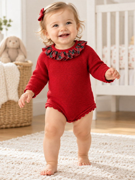 Pex 'Izzie' frill collar romper