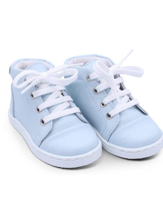 Borboleta Blue 'Danilo' Leather Hi-Top Boots