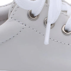 Borboleta beige 'Santiago' Leather Trainers