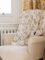 The Gilded Bird 'Western toile' bamboo baby blanket