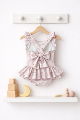 'Rosie' floral frill swimsuit