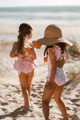 'Rosie' floral frill swimsuit