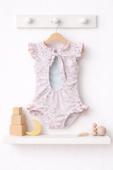 'Petal' floral bow back swimsuit - Rose & Albert