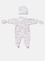 The Little Toile Natural 3 piece set - Rose & Albert