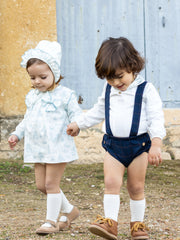 Calamaro toile dress set