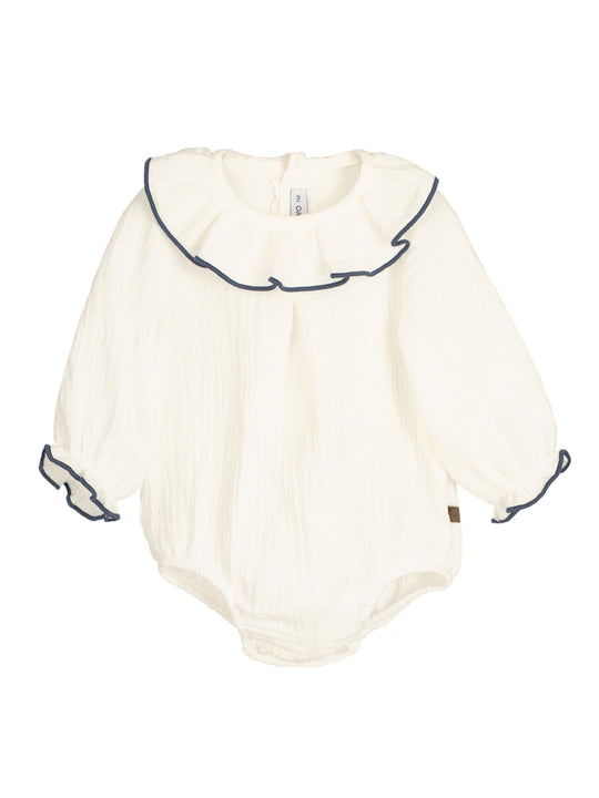 Calamaro Vest with bottle green trim