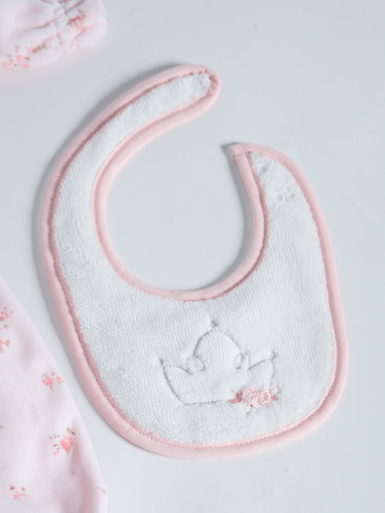 Coccode Pretty Velour & Towelling Bib