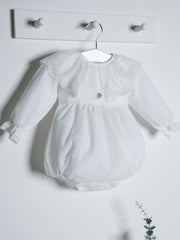 ‘Florri’ Organza & lace romper