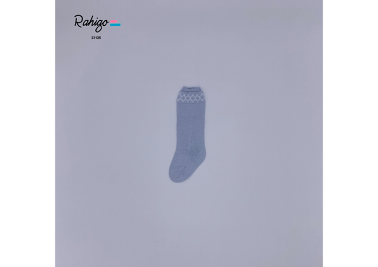 Rahigo Camel & White Knit Socks