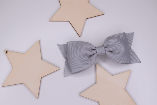 Rose & Albert Grey Hairbow