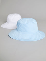 Wide brim cotton summer hat - Rose & Albert