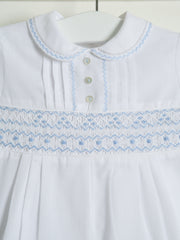 Sarah Louise 'Heritage' smocked romper