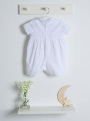 Sarah Louise 'Heritage' smocked romper