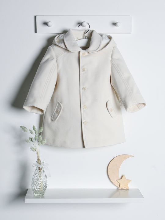 Sarah Louise Ivory Traditional Coat