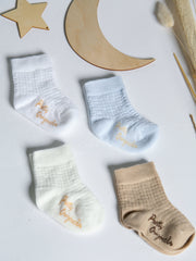 Pretty Originals Camel Patterned Ankle Socks