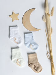 Pretty Originals Camel Patterned Ankle Socks