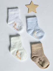 Pretty Originals Camel Patterned Ankle Socks