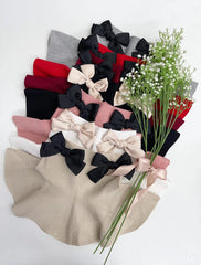 Petite Maison Kids White Flare Skirt with satin bows