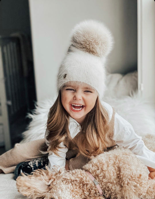 Petit Maison Kids Vanya Cashmere Beanie Hat